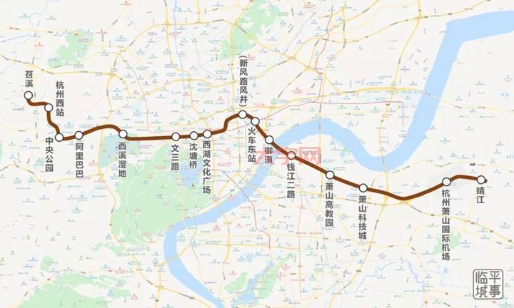 杭州地铁三期全面开工，196.1公里线路网将更完善！