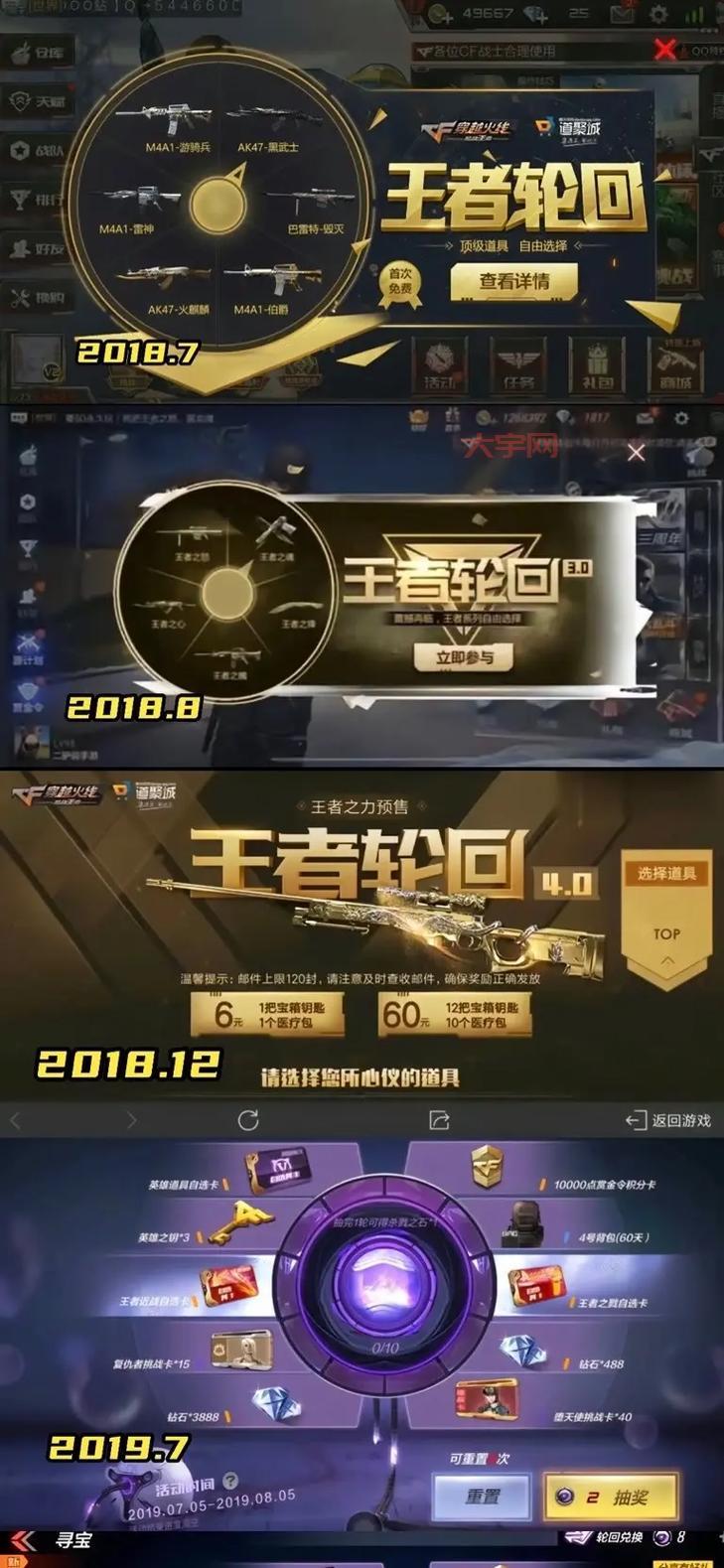 cf王者的轮回活动攻略：这样抽奖概率更高！