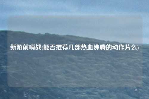新游前哨战(能否推荐几部热血沸腾的动作片么)