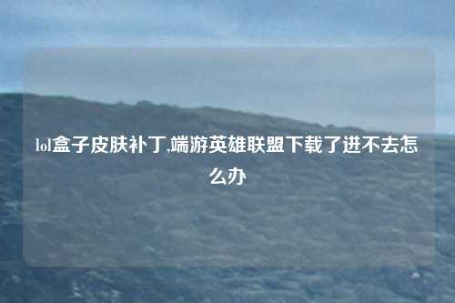lol盒子皮肤补丁,端游英雄联盟下载了进不去怎么办