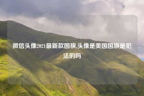 微信头像2021最新款国旗,头像是美国国旗是犯法的吗