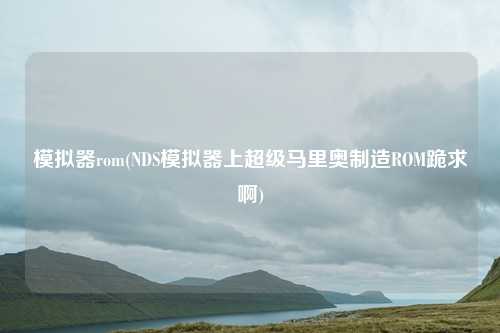 模拟器rom(NDS模拟器上超级马里奥制造ROM跪求啊)