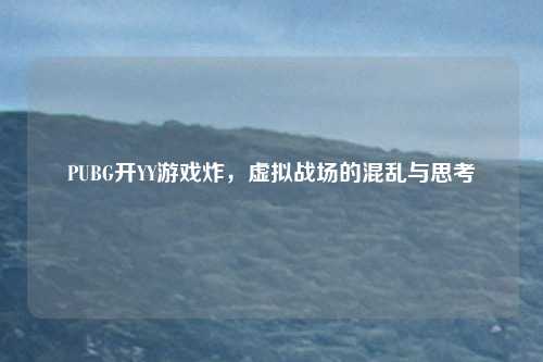 PUBG开YY游戏炸,虚拟战场的混乱与思考