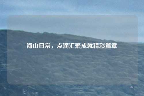 海山日常，点滴汇聚成就精彩篇章